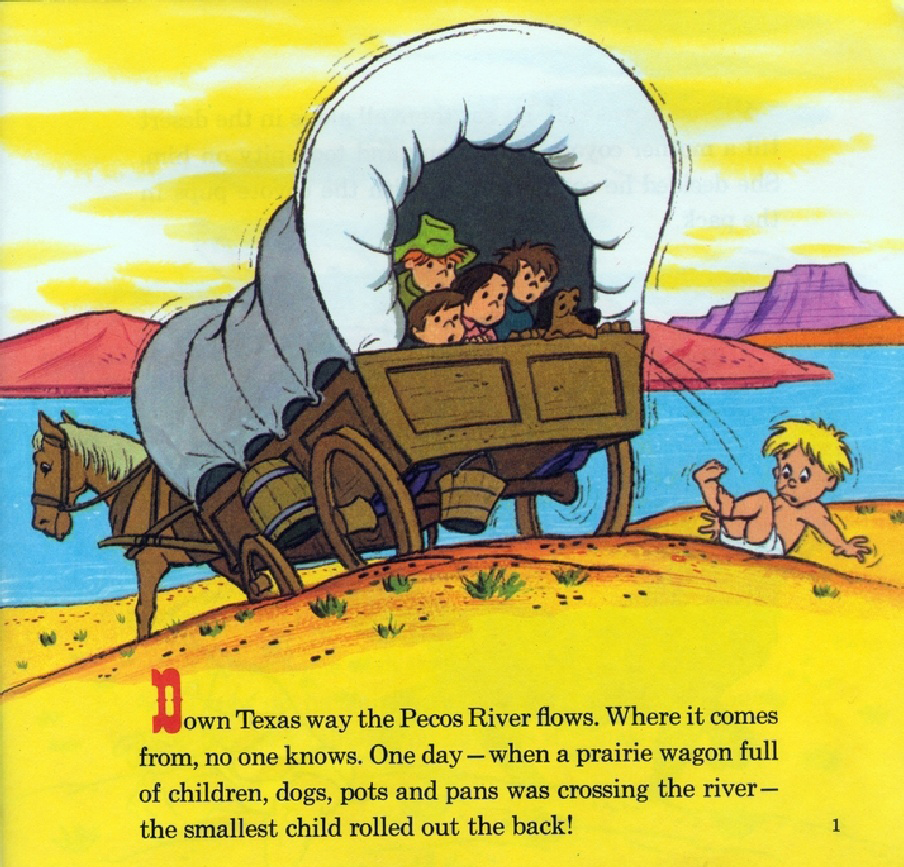 The Story of Pecos Bill (03),绘本,绘本故事,绘本阅读,故事书,童书,图画书,课外阅读